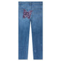 Assorted Patches Slim Jean - Indigo