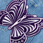 Assorted Patches Slim Jean - Indigo