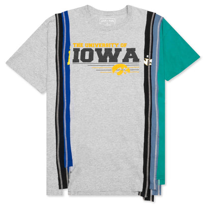 College 7 Cuts S/S Tee - Grey Iowa