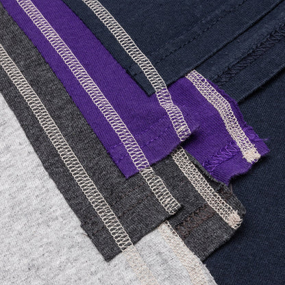 College 7 Cuts S/S Tee - Navy Regis