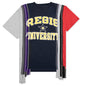College 7 Cuts S/S Tee - Navy Regis