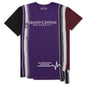 College 7 Cuts S/S Tee - Purple Grand