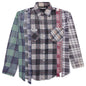 Flannel Shirt 7 Cuts Reflection Shirt - Assorted