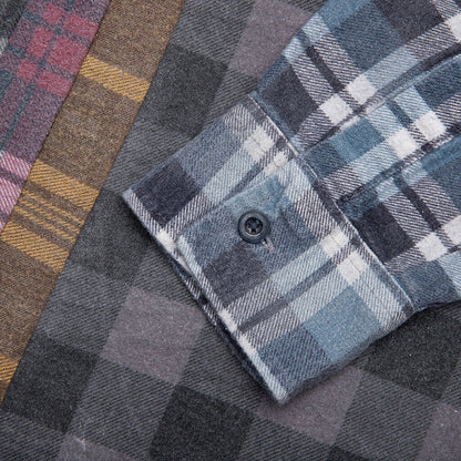 Flannel Shirt 7 Cuts Reflection Shirt - Assorted