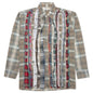 Flannel Shirt Ribbon Reflection Shirt - Assorted