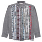 Flannel Shirt Ribbon Reflection Shirt - Assorted