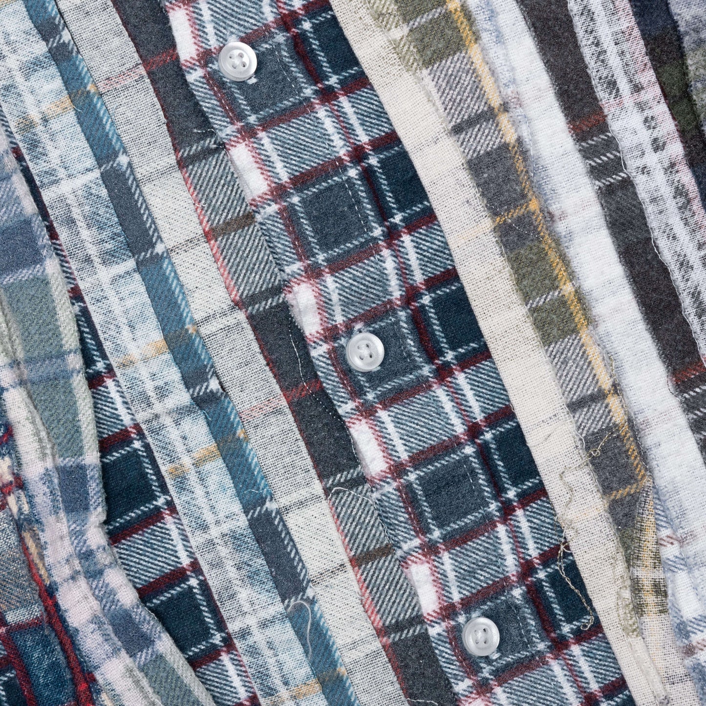 Flannel Shirt Ribbon Reflection Shirt - Assorted