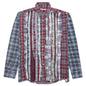 Flannel Shirt Ribbon Wide Reflection Shirt - Assorted