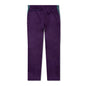 Narrow Track Pant - Eggplant
