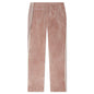 Narrow Track Pant C/PE Velour - Old Rose