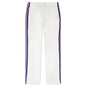 Narrow Track Pant Poly Smooth - Ice White