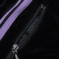 Velour Narrow Track Pant - Black