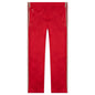 Poly Smooth Narrow Track Pant - Red
