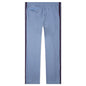 Poly Smooth Narrow Track Pant - Sax Blue