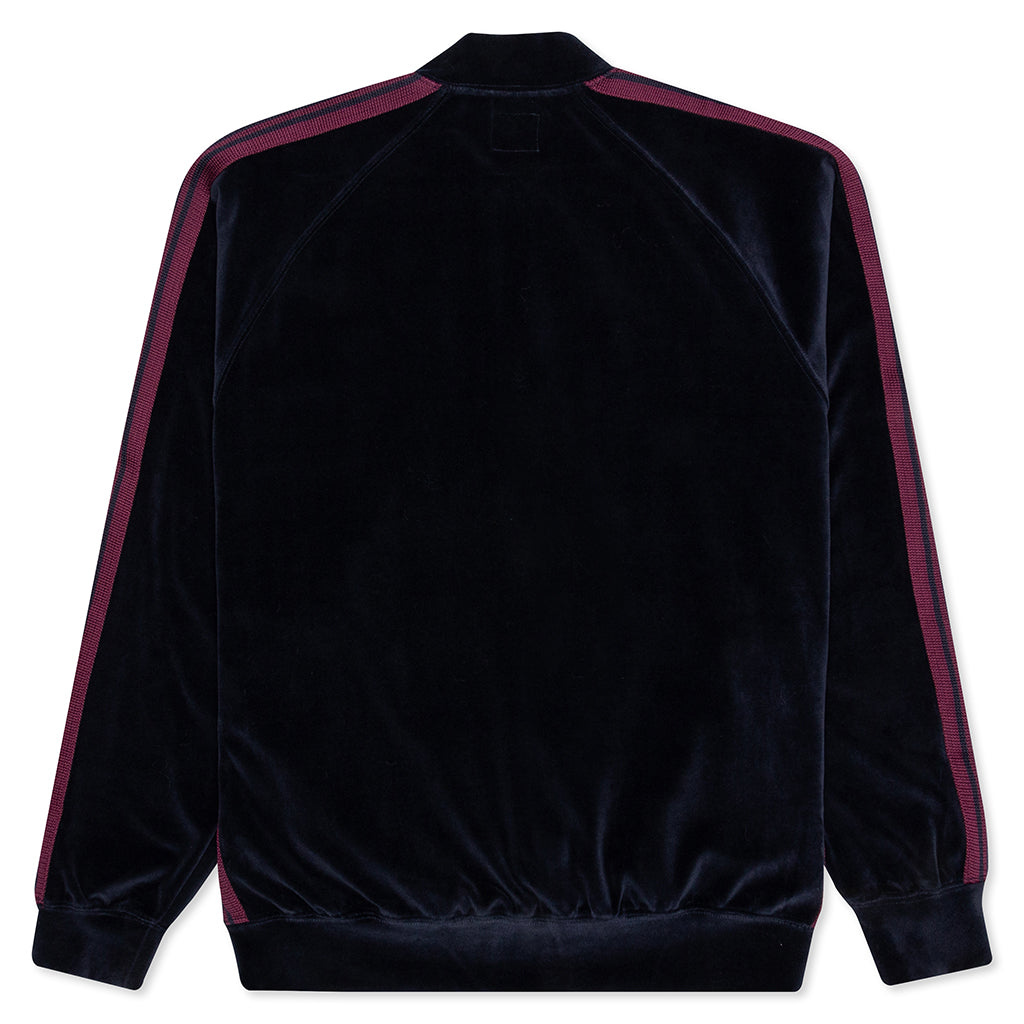 R.C. Velour Track Jacket - Navy