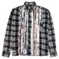Ribbon Shirt - Blue/White