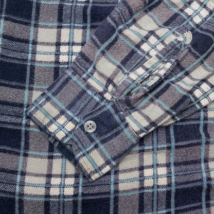 Ribbon Shirt - Blue/White
