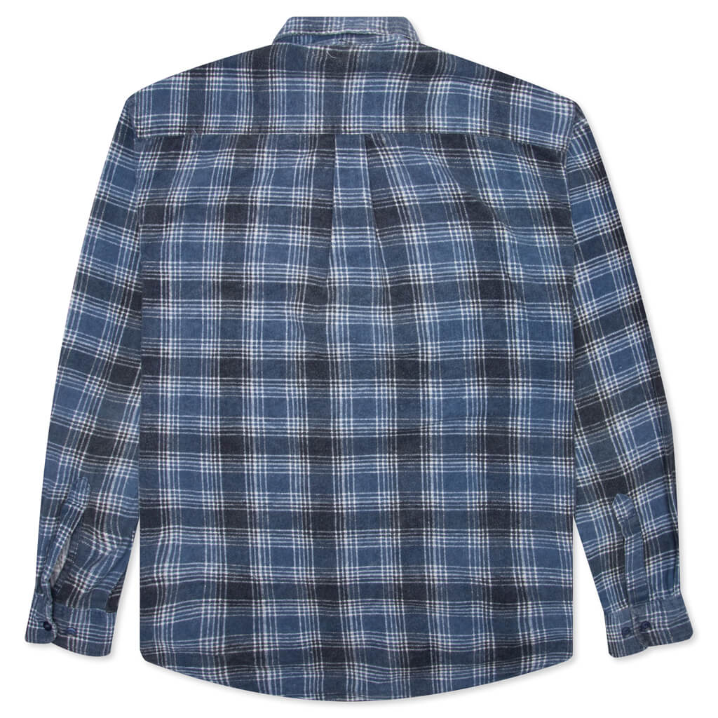 Ribbon Shirt - Blue/White