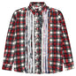 Ribbon Shirt - Red/White