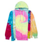 Tie Dye 5 Cuts Hoodie - Assorted
