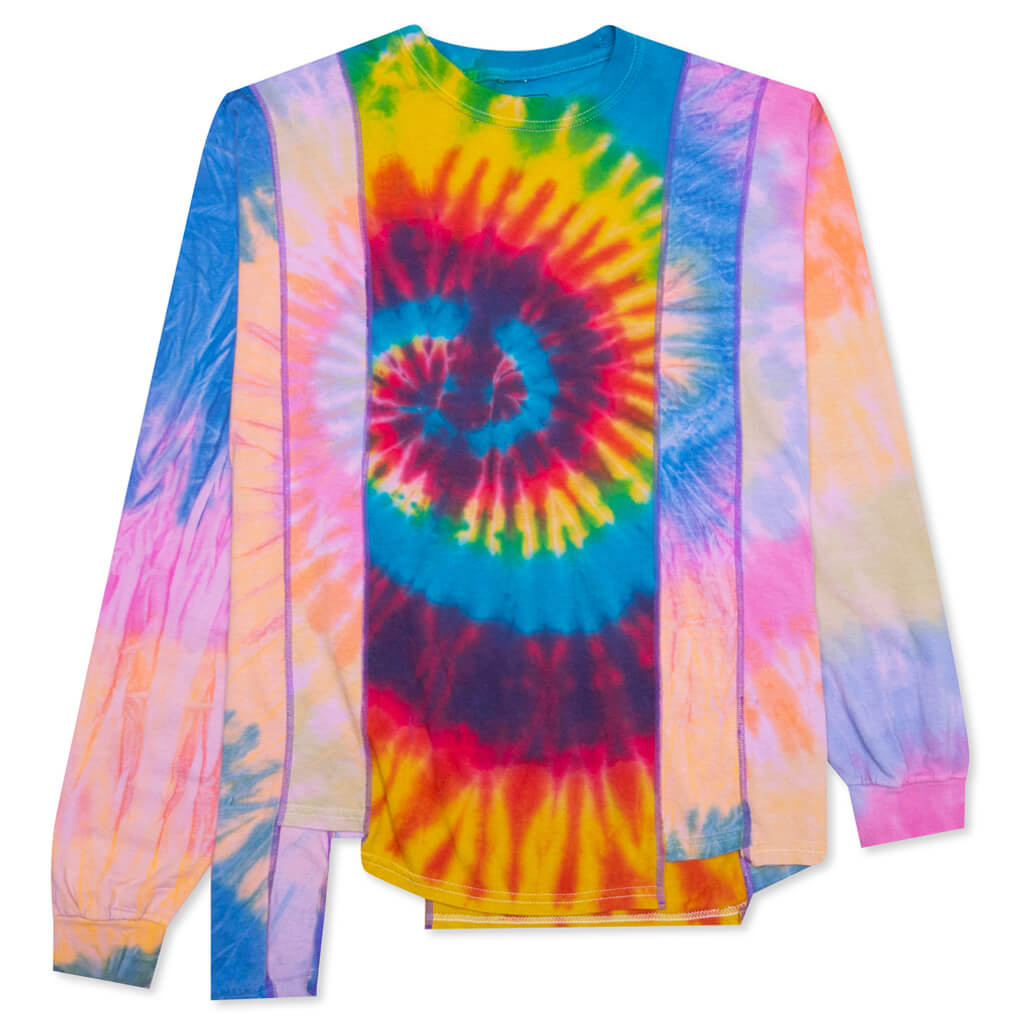 Tie Dye 5 Cuts L/S Tee - Assorted