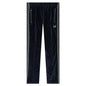 Velour Narrow Track Pant - Blue