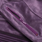 Velour Narrow Track Pant - Purple