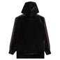 Velour Track Hoodie - Black