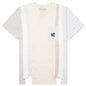 Needles x DC Shoes 7 Cuts S/S Tee - Ivory