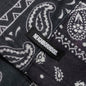 Bandana Chopped Hooded Sweatshirt - Black