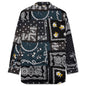 Bandana L/S C-Shirt - Black