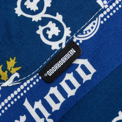 Bandana L/S C-Shirt - Navy