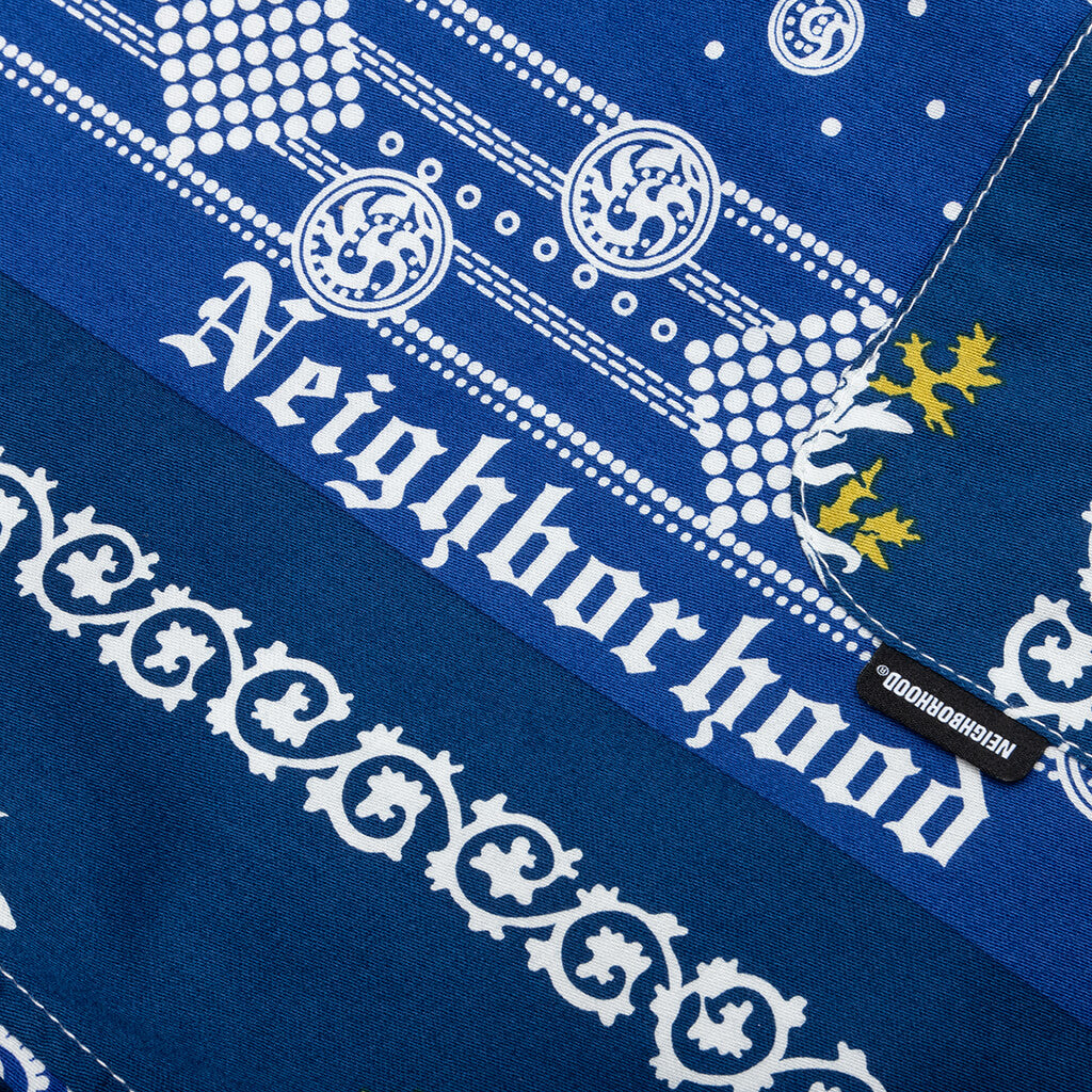 Bandana L/S C-Shirt - Navy