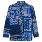 Bandana L/S C-Shirt - Navy