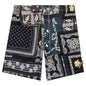 Bandana Shorts - Black