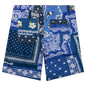 Bandana Shorts - Navy