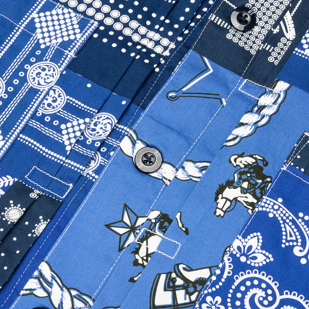 Bandana Type-B Shirt - Navy