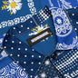 Bandana Type-B Shirt - Navy