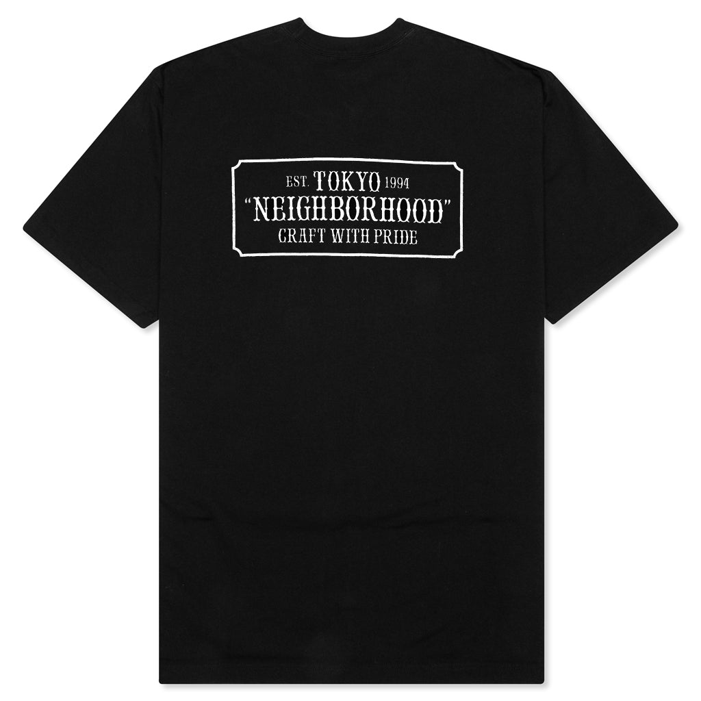 Bar & Shield S/S T-Shirt - Black