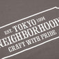 Bar & Shield L/S C-Tee - Grey