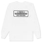 Bar & Shield L/S C-Tee - White