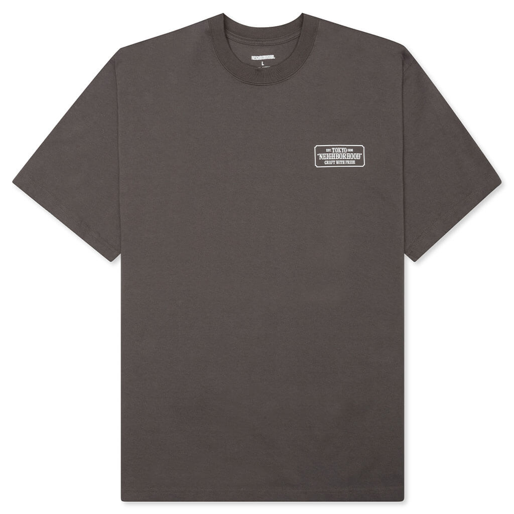 Bar & Shield S/S C-Tee - Grey