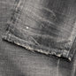 Block Savage DP Narrow 14OZ-PT Denim - Black
