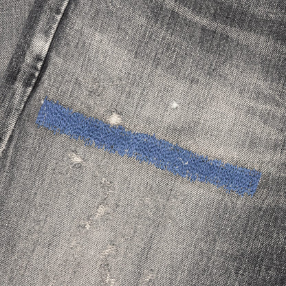 Block Savage DP Narrow 14OZ-PT Denim - Black