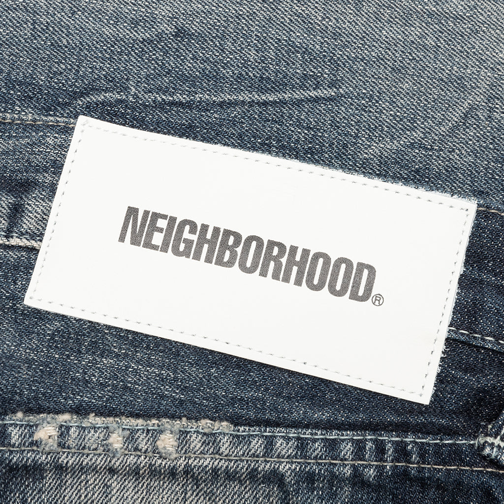 Block Savage DP Narrow 14OZ-PT Denim - Indigo