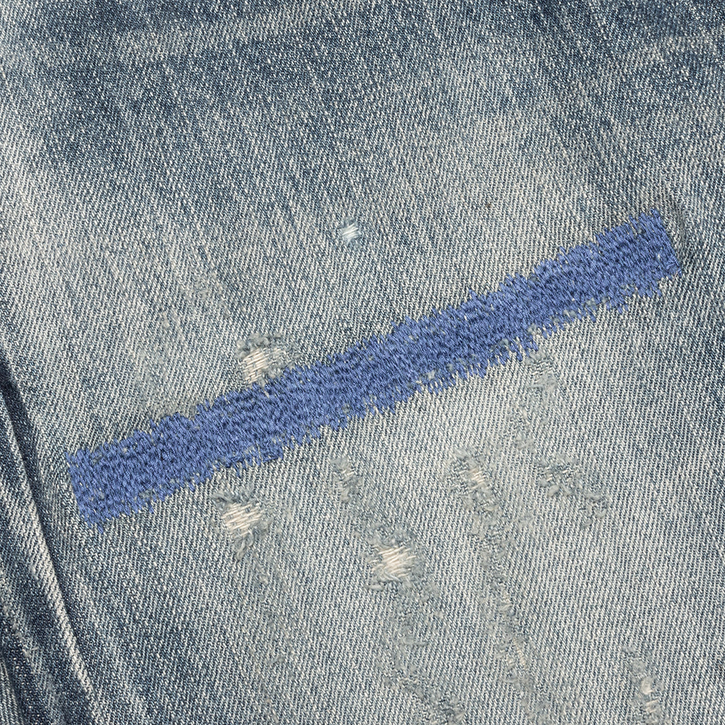 Block Savage DP Narrow 14OZ-PT Denim - Indigo