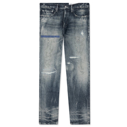 Block Savage DP Narrow 14OZ-PT Denim - Indigo