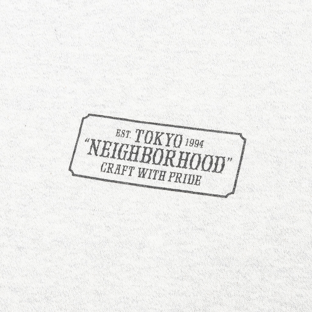 Classic-S C-Hooded Sweatshirt - Grey