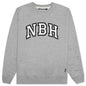 College CO L/S Crewneck - Grey