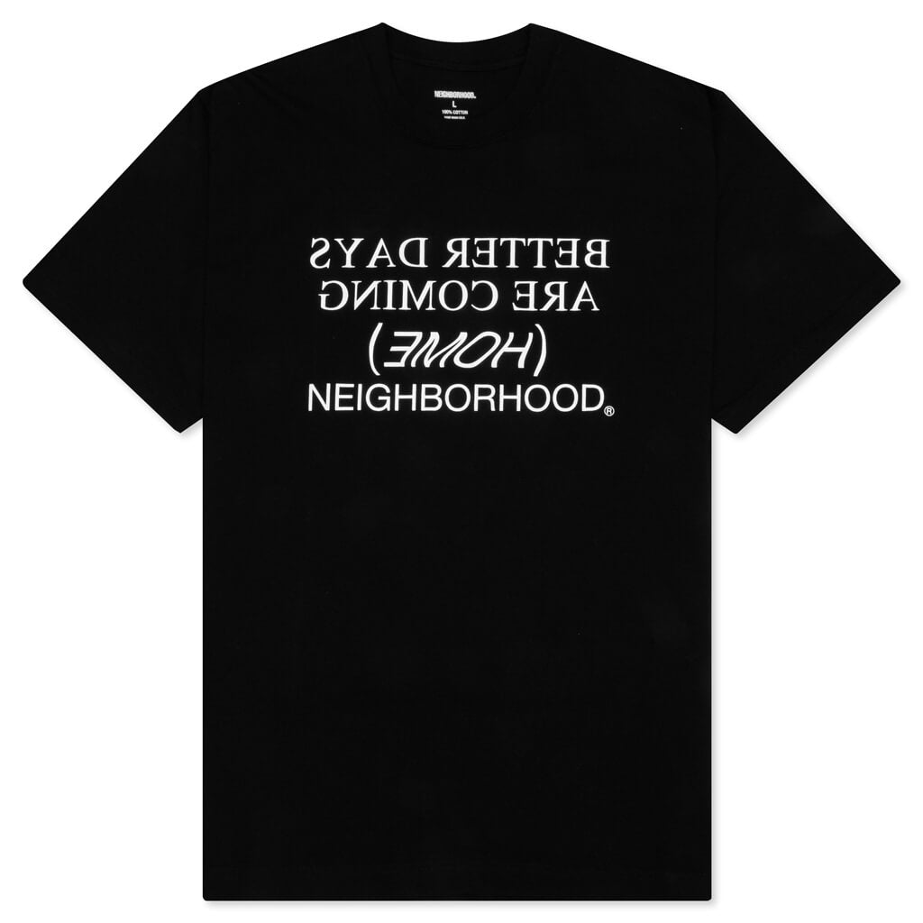 Home S/S C-Tee - Black